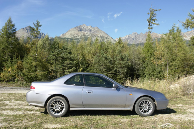 Tatry w tle Gerlach 2655m n.p.m. - Honda Prelude 2.2Vti vtec 2001