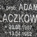 Ks. prob. Adam Kołaczkowski 1907 - 1962_Gniezno św. Piotra i Pawła. Grób rodzinny #ksiądz