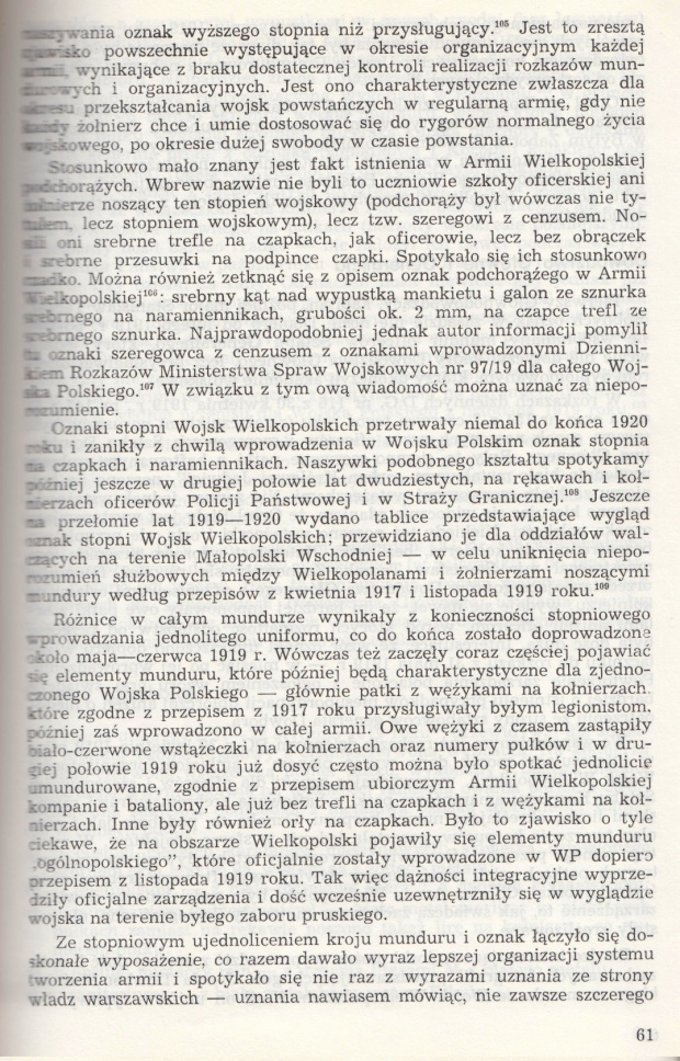 Nazewnictwo stopni wojskowych w armii wielkopolskiej cz 4