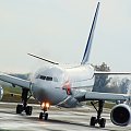 Airbus A330 Travel Service zmierza na swój próbny lot przed zagranicznymi czarterami do ciepłych krajów.