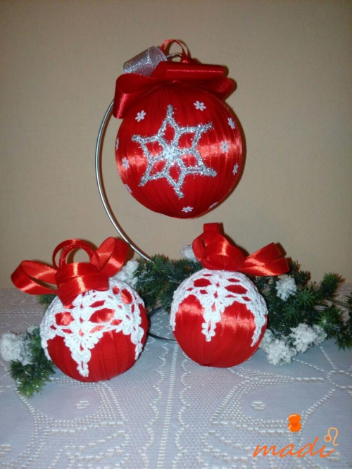 Bombki :)#bombki #świąteczne #święta #ręcznie wykonane #handmade