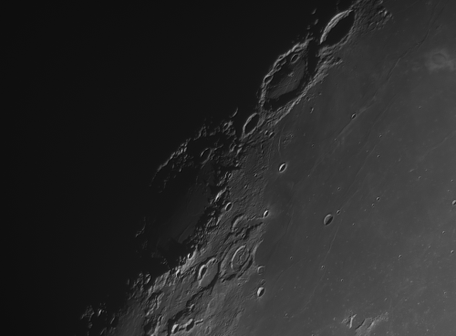 Okolice krateru Grimaldi