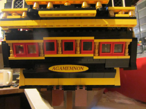 Lego żaglowiec HMS Agamemnon