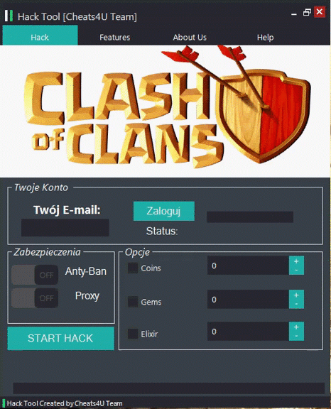 http://cheats4u.pl/clash-of-clans-hack/