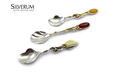 łyżeczka srebrna - #łyżeczka srebrna #biżuteria #bursztyn #sklep internetowy #Gdańsk #artystyczna biżuteria #wyroby #jubilerskie #prezent #dodatki