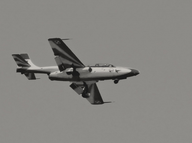 PZL TS-11 Iskra podczas lotu treningowego w Dęblinie