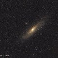 Sięgaj tam gdzie wzrok nie sięga ... ;) #astrofoto #galaktyka #Andromedy #M31