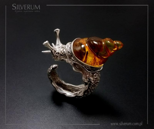 www.silverum.com.pl #biżuteria #slimak #biżuteriasrebrna #biżuteria #bursztyn #sklep internetowy #srebro #Gdańsk #artystycznabiżuteria #wyroby #jubilerskie #ślimak #pierścionek